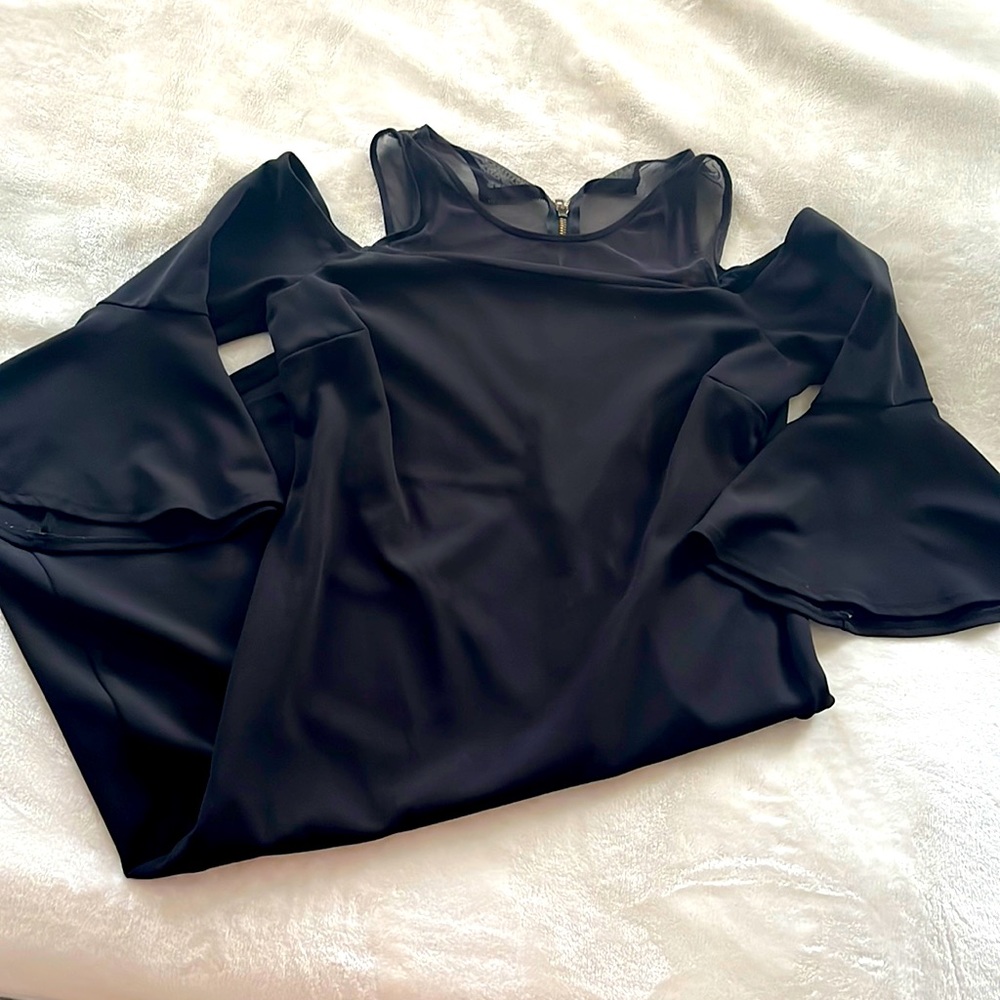 🔴 Trumpet Arm Bodycon Dress Plus Size